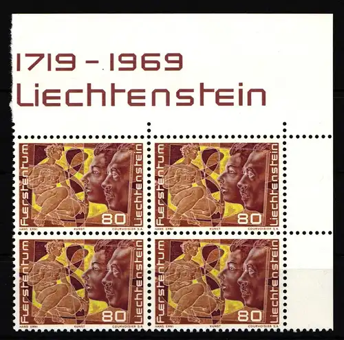 Liechtenstein 511 postfrisch als 4er Einheit #JJ199