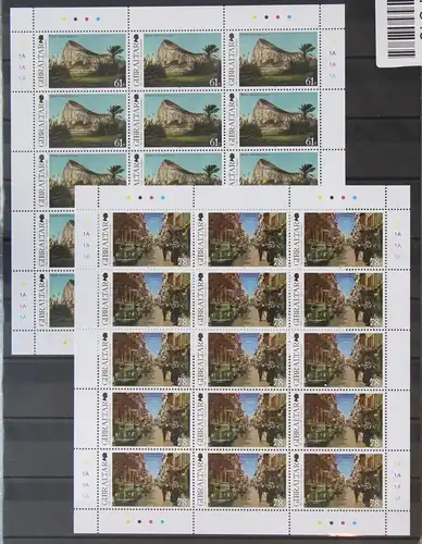 Gibraltar 1534-1538 postfrisch als Kleinbogen #JF843