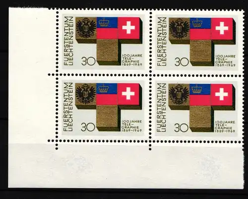 Liechtenstein 517 postfrisch als 4er Einheit #JJ101