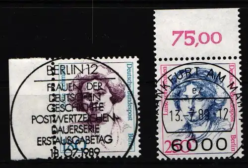 Berlin 844-845 gestempelt mit Vollstempel #JL173