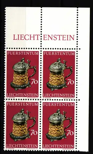 Liechtenstein 588 postfrisch als 4er Einheit #JJ068