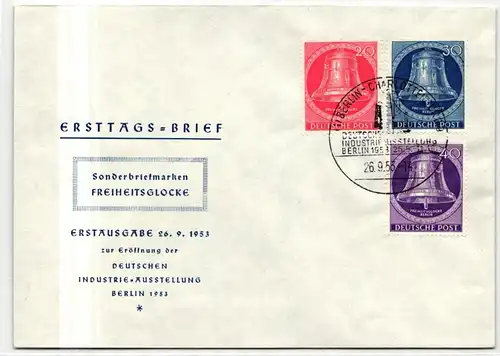 Berlin 103-105 als Ersttagsbrief #JG163