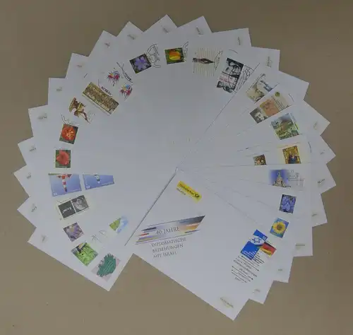 BRD Bund Jahrgang 2005 gestempelt auf FDC fast komplett aus DP exklusiv #JL034