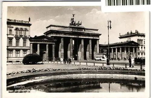 Berlin 48 auf Postkarte als Einzelfrankatur portogerecht #JG211