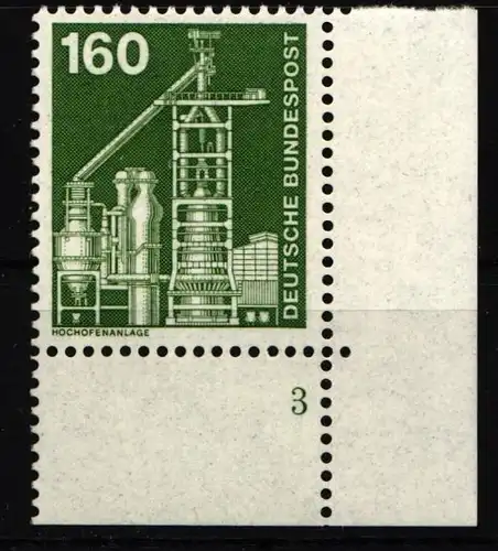 BRD Bund 857 FN postfrisch Formnummer 3 #JN086