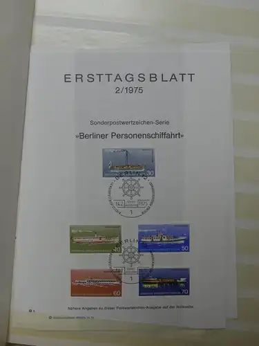 BRD Bund und Berlin Sammlung meist gestempelt auch mit Anfangswerten #LX705