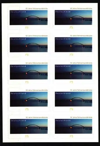 BRD Bund FB 29 postfrisch Folienblatt #JN042