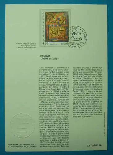 Frankreich ETB mit 2811 Ersttagsblatt #IN239