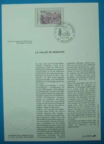 Frankreich ETB mit 2843 Ersttagsblatt #IN241