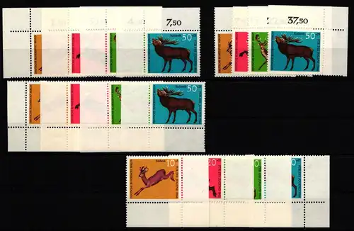 Berlin 291-294 postfrisch Ecke 1-4, FN 0 komplett #IZ382