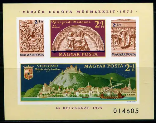 Ungarn Block 115 B postfrisch Cept Mitläufer #1B845