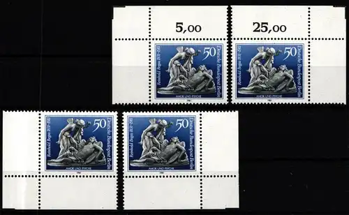 Berlin 647 postfrisch Ecke 1-4, FN 0 #IZ469