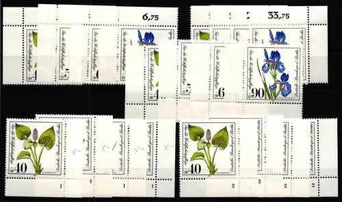 Berlin 650-653 postfrisch Ecke 1-4, FN 1-2 #IZ482