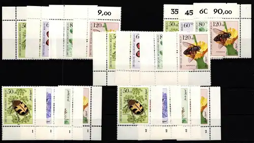 Berlin 712-715 postfrisch Ecke 1-4, FN 1-2 #IZ495