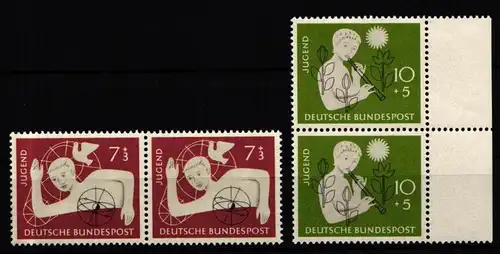 BRD Bund 232-233 postfrisch als Paare #IY652