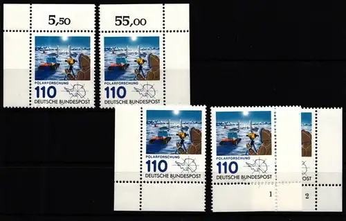 BRD 1100 postfrisch Ecke 1-4, FN 1-2 #IZ955