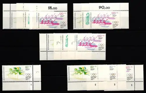 Berlin 716-718 postfrisch Ecken nicht ganz komplett #JB733