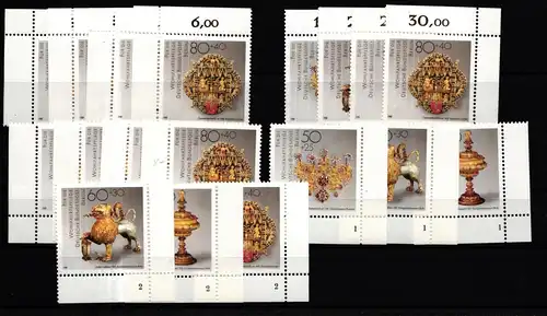 Berlin 818-821 postfrisch Ecken nicht ganz komplett #JB740