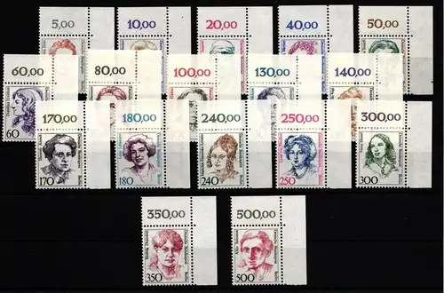 Berlin 770 ff postfrisch Ecke oben rechts komplett #JC189