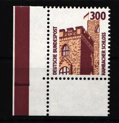 BRD 1348 postfrisch Ecke unten links #JC203