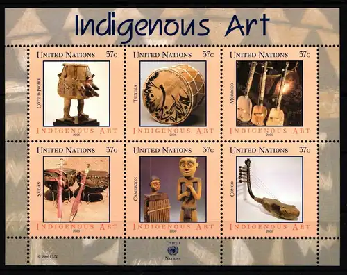 Vereinte Nationen New York Block 26 postfrisch #JG827