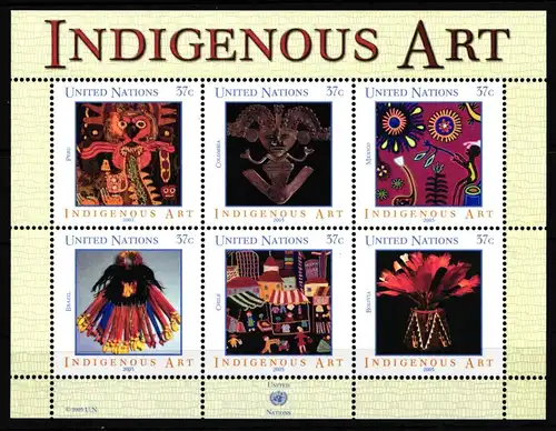 Vereinte Nationen New York Block 23 postfrisch #JG829