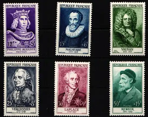 Frankreich 1053-1058 postfrisch #JG823
