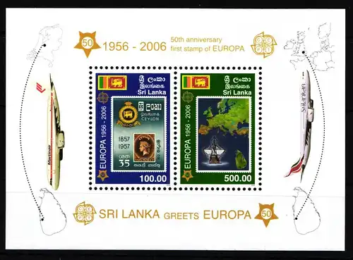 Sri Lanka Block 102 postfrisch #JG855