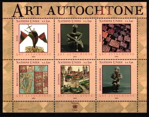 Vereinte Nationen New York Block 19 postfrisch #JG831