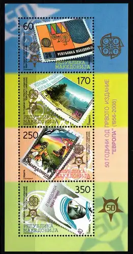 Makedonien Block 13 postfrisch #JG853