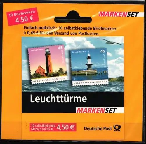 BRD Bund MH 58 postfrisch als Markenheftchen im Blister #JG924