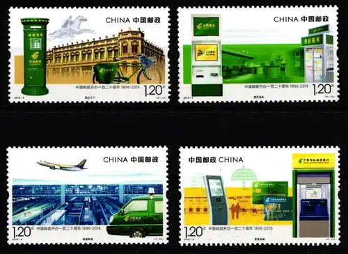 China Volksrepublik 4761-4764 postfrisch #JK704