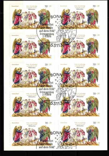 BRD Bund FB 60 gestempelt Folienblatt #JN134