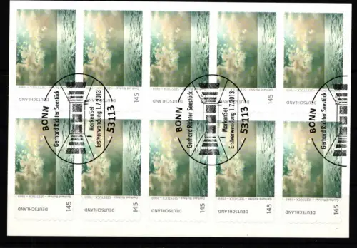 BRD Bund FB 32 gestempelt Folienblatt #JN162