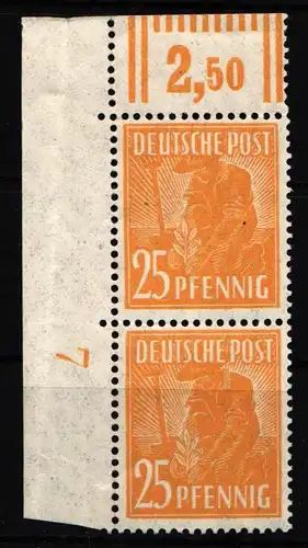 Alliierte Besetzung 952 DZ postfrisch Druckerzeichen #JN451