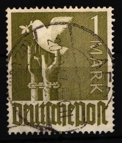 Alliierte Besetzung 959d gestempelt geprüft ArGe Vollstempel #JN482