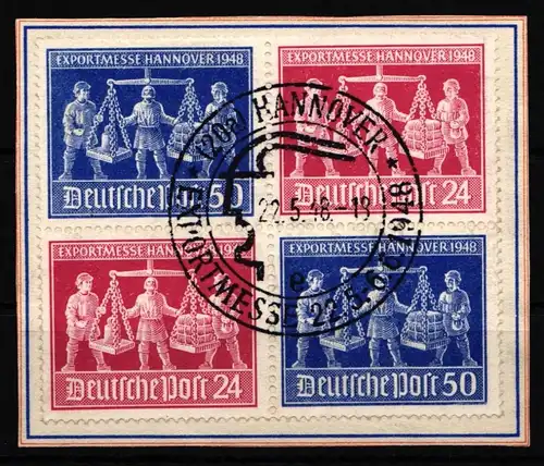 Alliierte Besetzung V Zd 1 gestempelt mit Sonderstempel #JN517