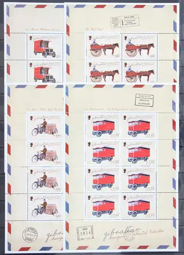 Gibraltar 1547-1550 postfrisch als Kleinbogen #JF963