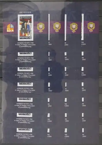 Gibraltar 36x Block 98 postfrisch ca. 250 Kat, 70 GIP #JF967