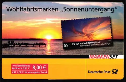 BRD Bund MH 77 gestempelt Markenheftchen #JF986