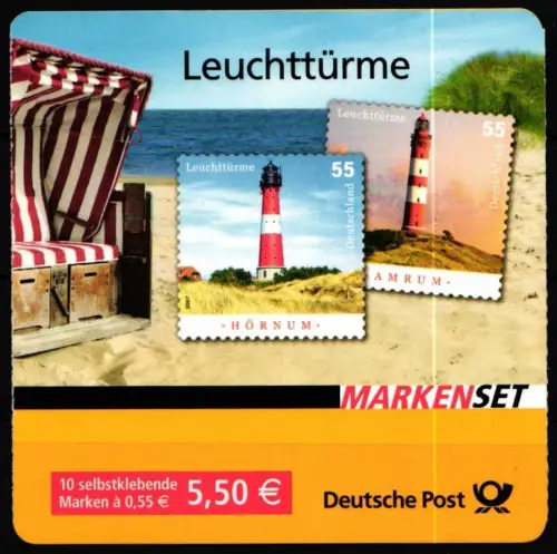 BRD Bund MH 75 gestempelt Markenheftchen #JF991