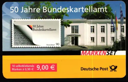 BRD Bund MH 72 gestempelt Markenheftchen #JF992