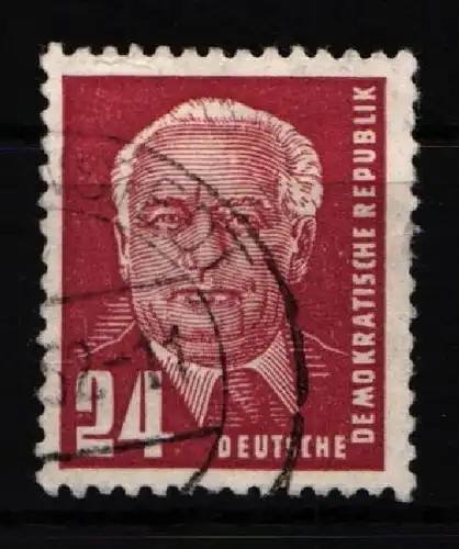 DDR 324 za XI gestempelt geprüft Paul BPP #JO027