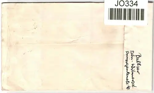 Berlin 4, 6 auf Brief #JO334