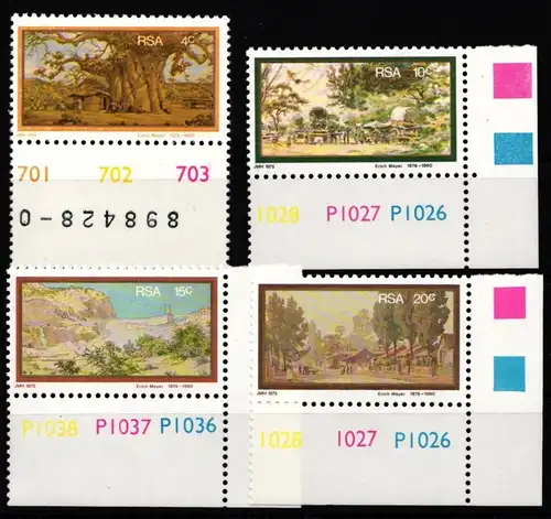 Südafrika Portomarken 492-495 postfrisch #JO188