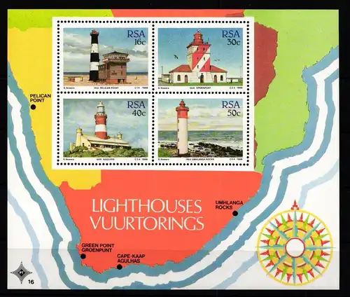 Südafrika Block 21 postfrisch #JO456