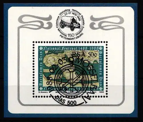 Südafrika Block 20 gestempelt #JO455