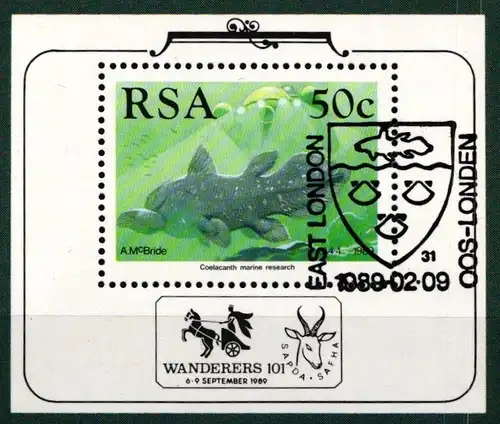 Südafrika Block 22 gestempelt #JO491