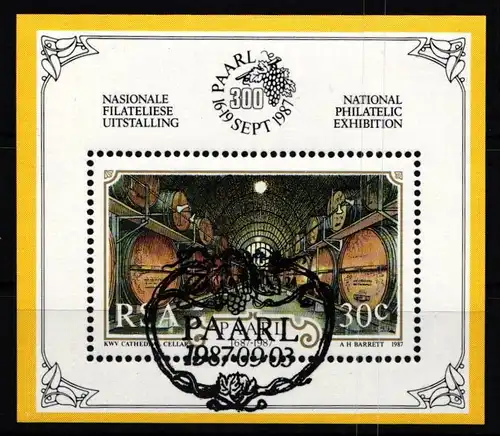 Südafrika Block 19 gestempelt #JO480