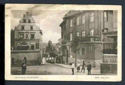 AK Mönchengladbach Städtische Sparkasse 1912 #JO824